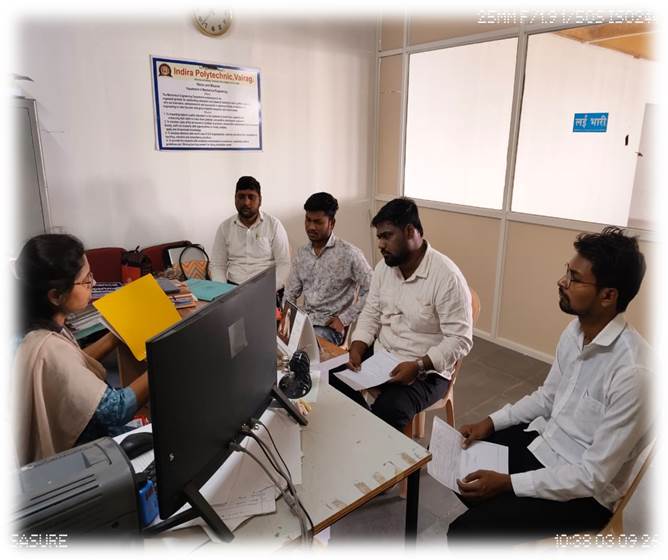Mechanical Engineering Department students